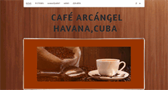 Desktop Screenshot of cafearcangel.com