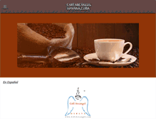 Tablet Screenshot of cafearcangel.com